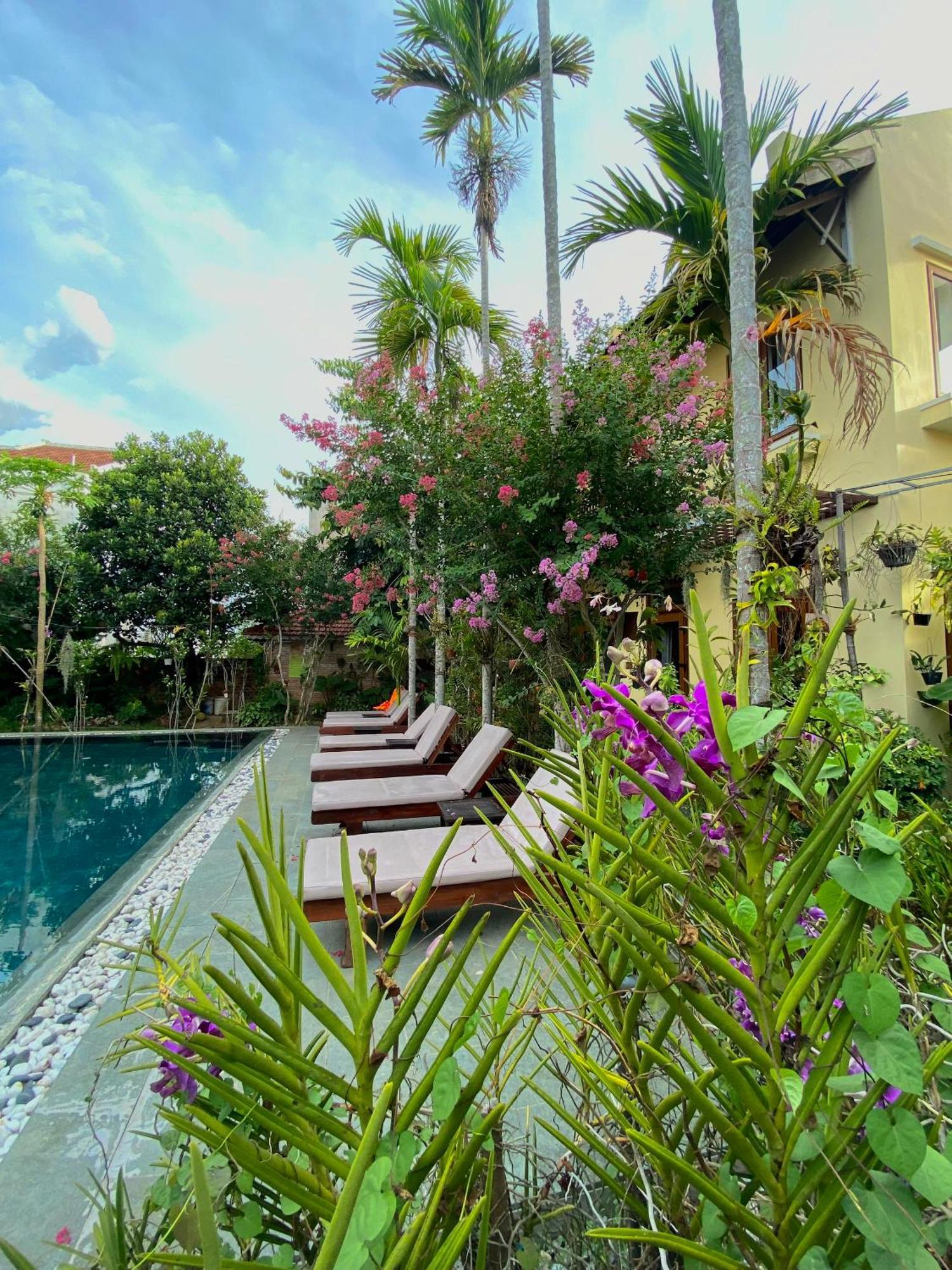 Villa Orchid Garden Riverside Хой Ан Екстериор снимка